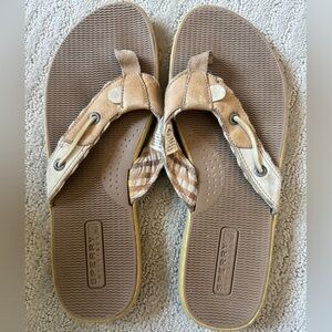 Sperry Leather Flip Flop